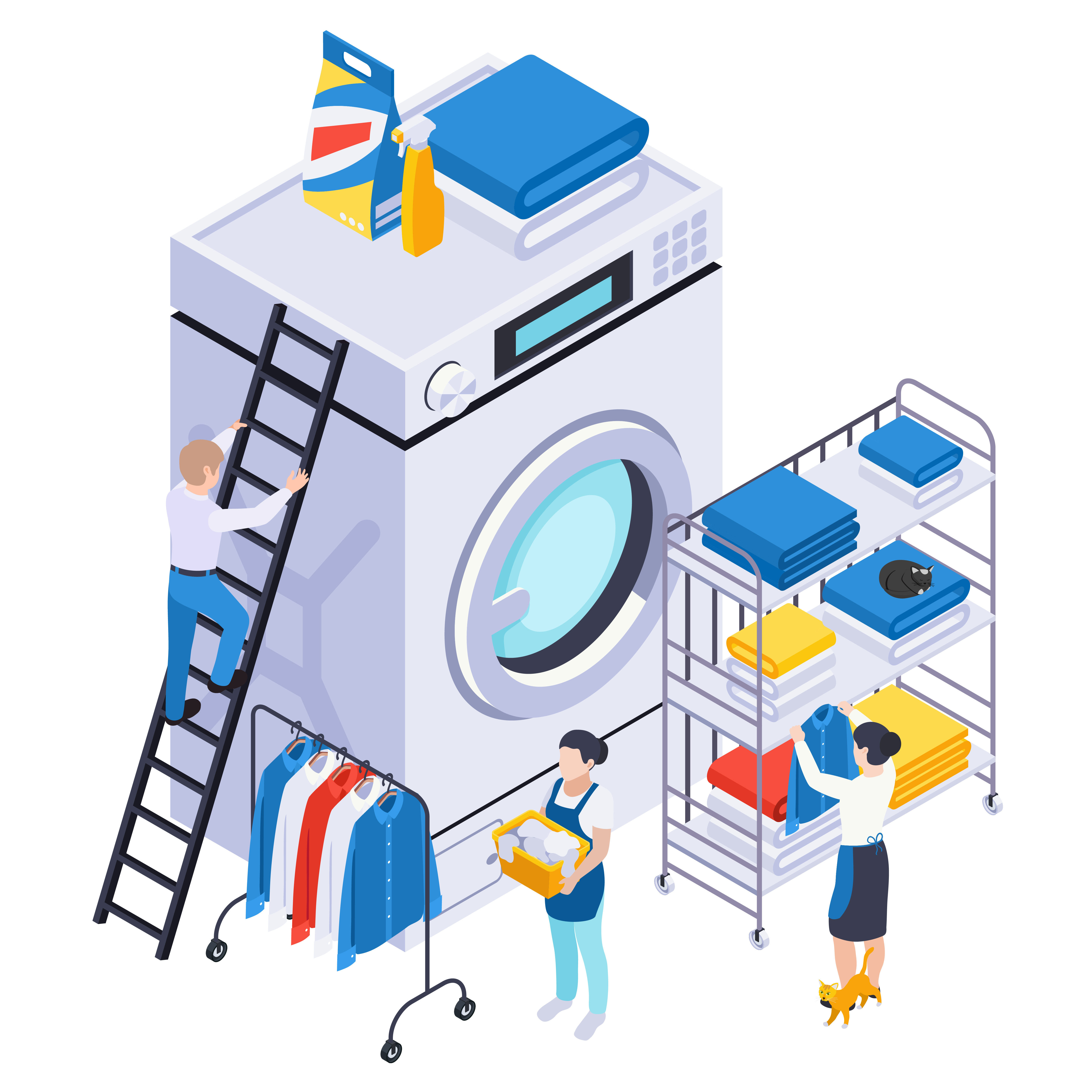 Super Star Dry Cleaners team providing professional dry cleaning services in Delhi